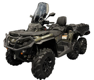 Квадроцикл Can-Am Outlander Max 6x6 XU+ Side Wall 1000 R V-Twin EFI Черно-зеленый 2023 T2B