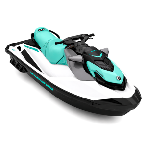Гидроцикл  Sea-Doo GTI STD 130 3-мест. Черно-белый с бирюзовым 2026