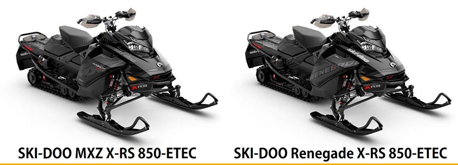 MXZ XRS и Renegade XRS 850 E-TEC MXZ XRS и Renegade XRS 850 E-TEC
